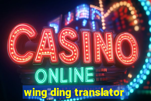 wing ding translator